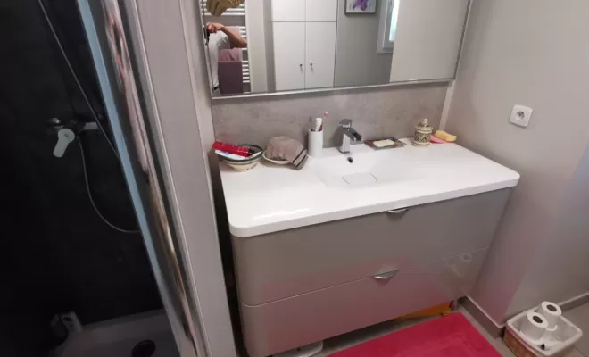 Réaménagement d'une salle de bain, Montbrison, Marchand SAS