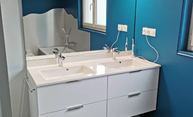 Réfection d'une salle de bain, Montbrison, Marchand SAS