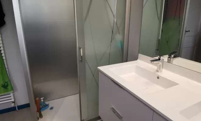 Réfection d'une salle de bain, Montbrison, Marchand SAS